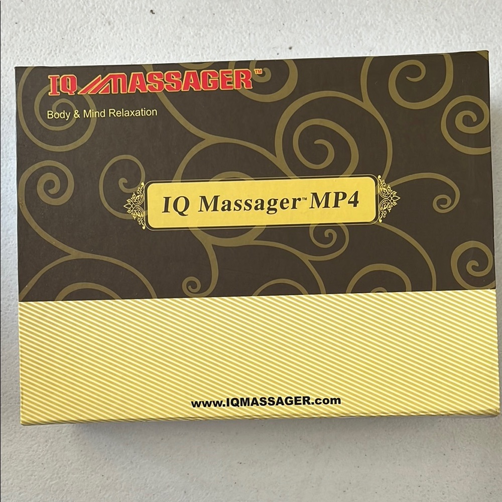 IQ Massager MP4 - Gold and Brown